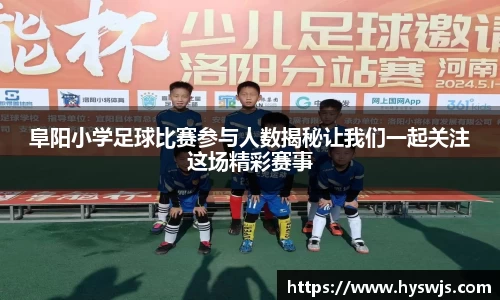 阜阳小学足球比赛参与人数揭秘让我们一起关注这场精彩赛事