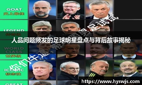 人品问题频发的足球明星盘点与背后故事揭秘